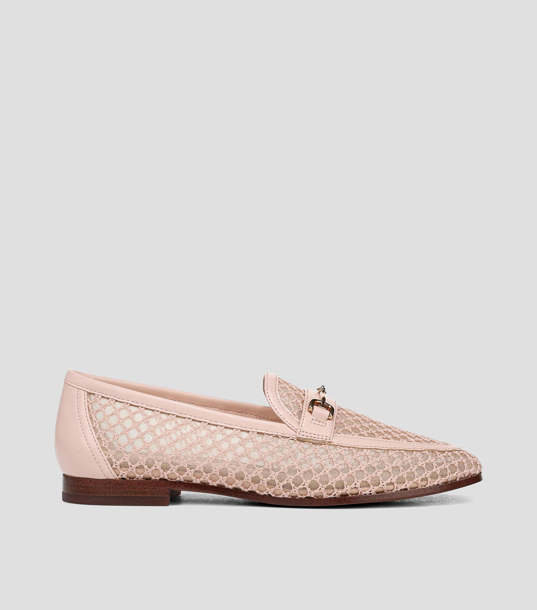 Mocasines con herraje metálico Mujer